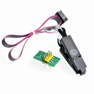 CH341 una serie 24 25 <span class=keywords><strong>EEPROM</strong></span> <span class=keywords><strong>Flash</strong></span> BIOS modulo programmatore USB SOIC8 Clip di prova per <span class=keywords><strong>EEPROM</strong></span> 93CXX / 25CXX / 24CXX KIT fai da te