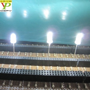 <strong>LED</strong> diodes 5mm round thru hole high intensity <strong>white</strong> and red 65000mcd <strong>white</strong> and 35000mcd red 0.06W 0.1W 0.2W etc. - Product Image 3