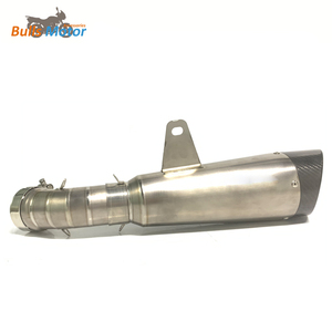 Orta boru susturucu BMW R dokuz T kayma-on titanyum susturucu bağlantı borusu R9T R Line egzoz hattı üzerinde kayma Fit stok başlıkları - Product Image 2