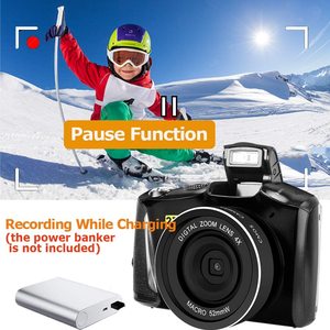 Dijital kamera tam HD 2.7K vlog kamera 48MP YouTube yeni başlayanlar için kamera fotoğraf - Product Image 4