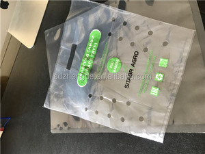 CPP GCPP OPP PE Beutel mikro perforiert mit Klappe und selbst klebendem Klebeband für Gemüse und Obst - Product Image 5