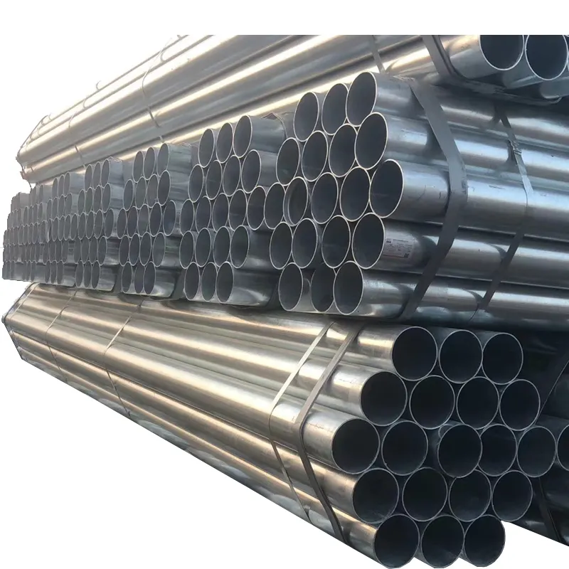 Sıcak daldırma galvanizli demir boru/galvanizli çelik borular/çelik boru sera inşaatı için