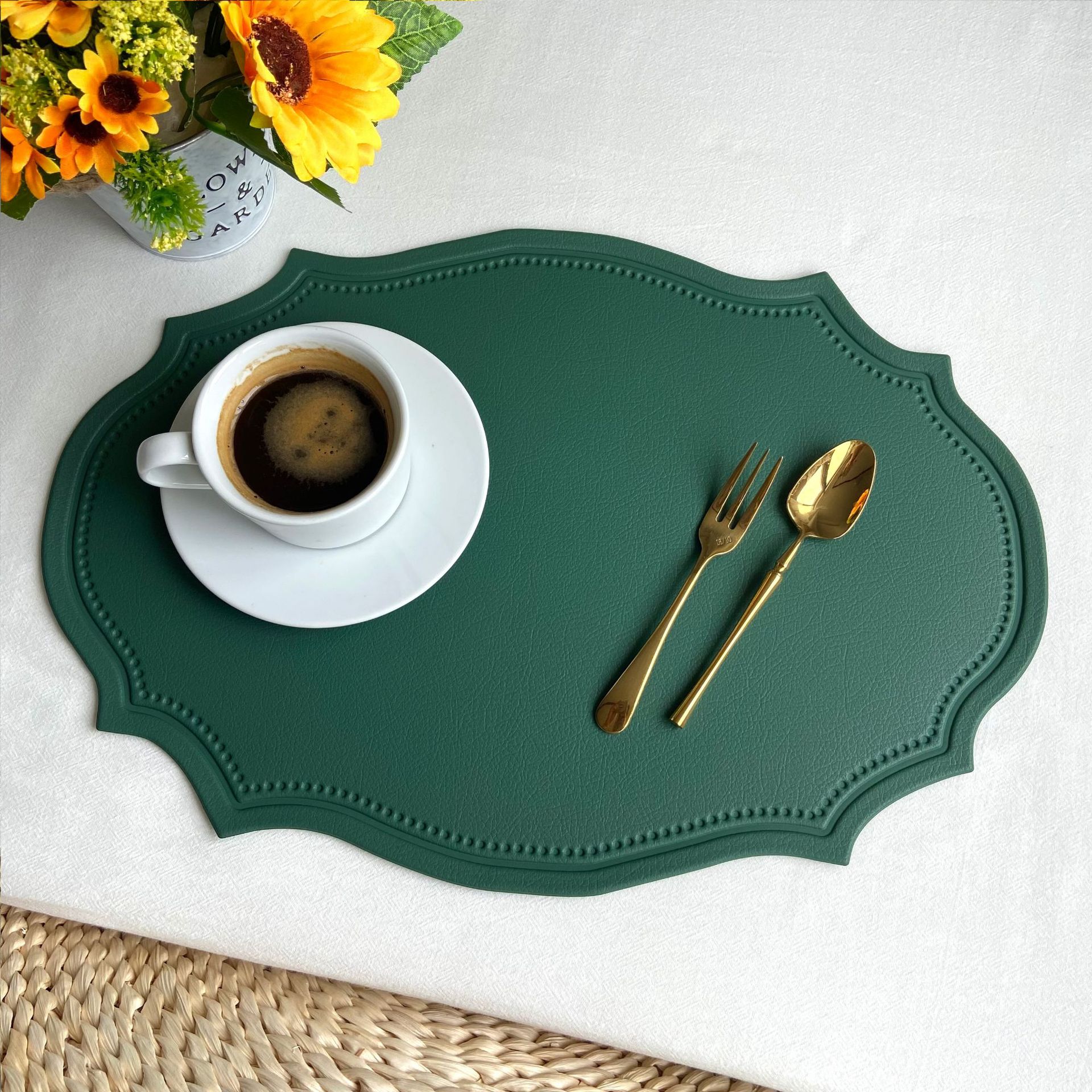 Dark Green (Irregular shape)