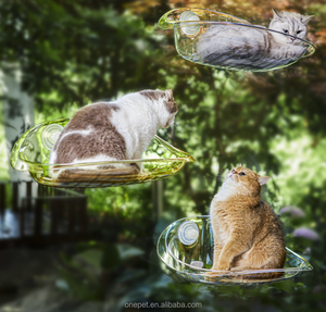 Katı desen kedi yuva güçlü vantuz pencere yatak tünek hamak tüm duvarlar için-kedi yatak mağara küçük hayvanlar ve köpekler için - Product Image 5