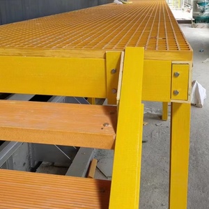 Trọng lượng nhẹ chống cháy thân thiện với môi FRP tấm Composite đúc bề mặt sơn lưới cho Bê tông với dịch vụ xử lý cắt - Product Image 4