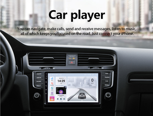 <strong>10</strong> Inch Android 13 Car Stereo GPS Navigation MP5 Player FM Mirror Link Full Touch ScreeniOS/Android CarPlayer - Product Image 4