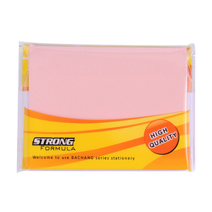 Venta al por mayor de varios tamaños de colores reutilizables Oficina Útiles escolares Notas adhesivas con logotipo Dejar un mensaje Bloc de notas - Product Image 5