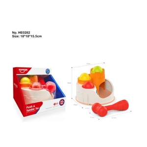Intellectual Baby Tapping Fun Hammering Fun Ball Tapping Early Education Baby Untoppling Doll Small Hammer Tapping <strong>Toy</strong> - Product Image 3