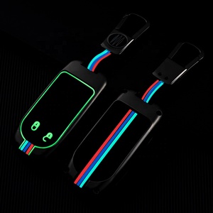 Çinko alaşım araba anahtarı durum kapak kabuk için Jeep komutanı Grand WK2 KL BU MP Dodge Chrysler 200 300C koruma aksesuarları - Product Image 6