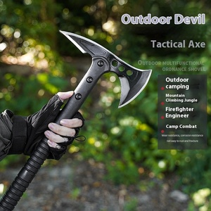 Rìu chiến thuật đa chức năng cho sinh tồn ngoài trời dao cầm tay đặc biệt với lưỡi cắt núi để sử dụng kỹ thuật chặt gỗ - Product Image 5