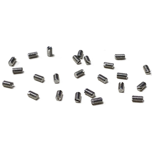 Özelleştirilmiş yüksek kaliteli hassas mini M1.4 x 2.5 paslanmaz çelik 316 düz nokta ile oluklu gset set vida - Product Image 1