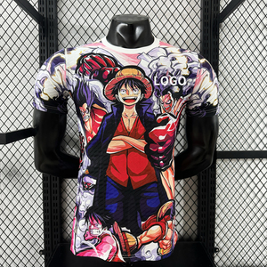 2025 Thai High Quality Soccer Jersey Premium Football Shirt Retro Japanese Anime Patchwork Design Automated Cutting Custom <strong>Name</strong> - Product Image 4