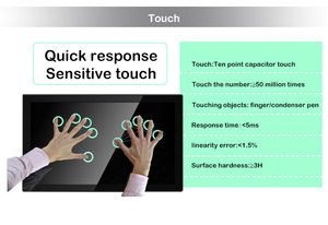 10 12.5 14 15 .6 19.5 43 Inch Professional Manufacture <strong>Lcd</strong> <strong>Touch</strong> <strong>Screen</strong> 1440p <strong>Monitor</strong> for <strong>Computer</strong> Arcade - Product Image 6