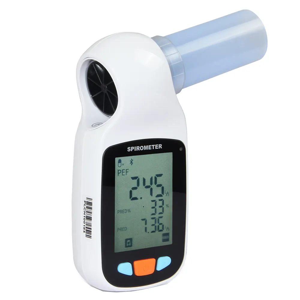 SP70B CE ISO Portable Digital Electronic Peak Flow Meter Digital Spirometer