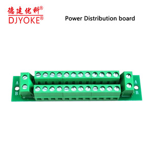 24V 36V 48V Power <strong>Distribution</strong> Board 2x12 Position Terminal Block Module for CNC Power Control <strong>Dual</strong> Terminal Block <strong>Distribution</strong> - Product Image 2
