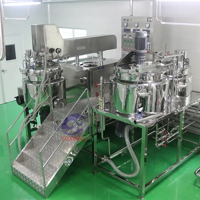 Macchine SUS316l per la produzione di cosmetici macchina per vaselina emulsionante reattore omogeneizzatore miscelatore liquido industriale