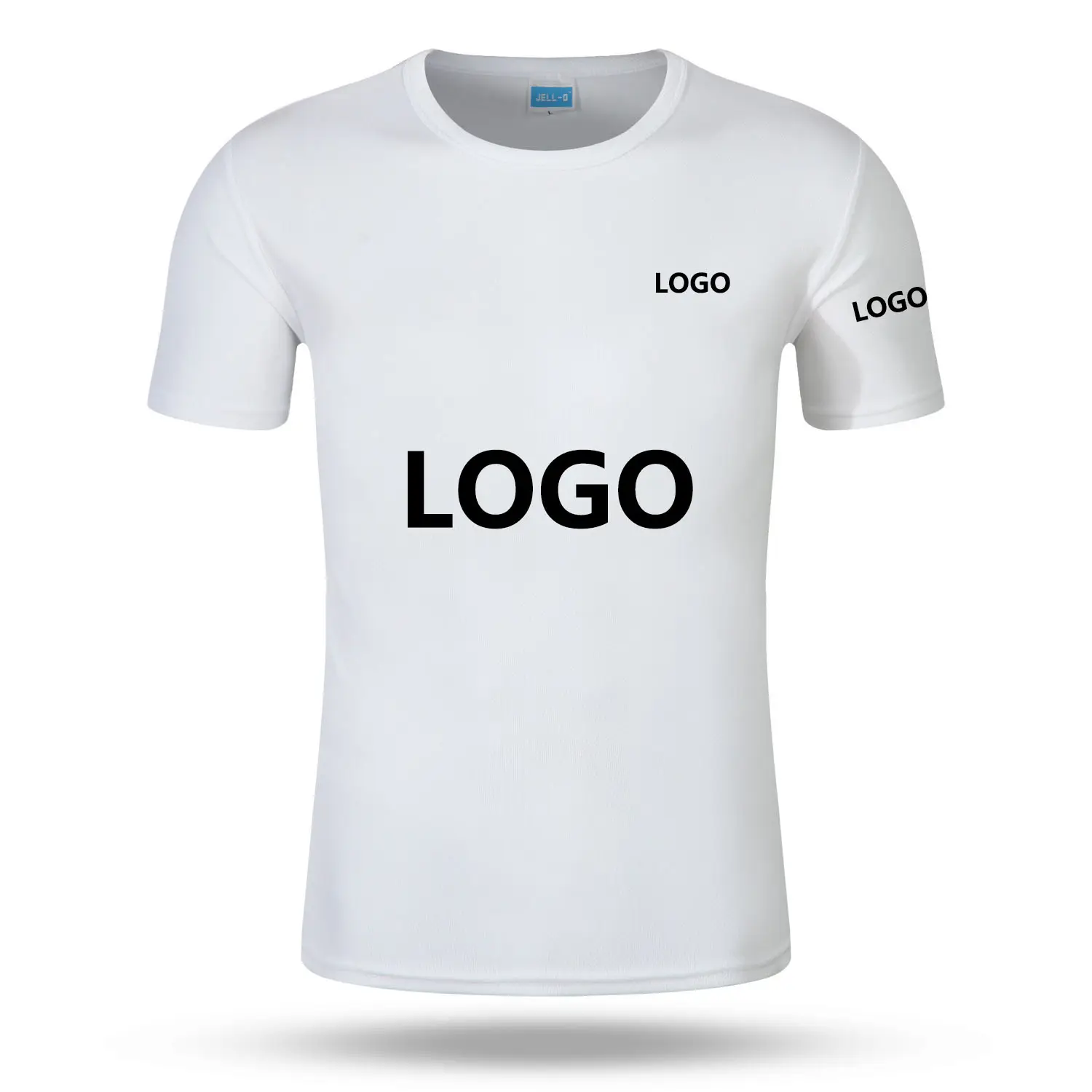 T-shirts à sublimation à séchage rapide personnalisés T-shirts de sport vierges 100% T-shirt graphique d'impression en polyester