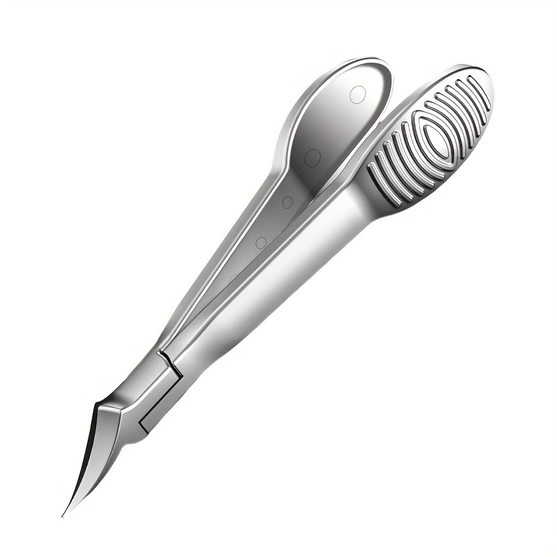 Slanted nail clippers