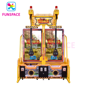 街机区游乐新设计投币游戏大力士锤彩票有奖游戏机 - Product Image 2