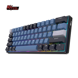 Kraliyet Kludge Rk61 artı _ _ _ _ _ _ _ _ _ _ _ _ _ _ _ _ _ _ _ _ tuşları oyun mini klavye hotswap üç modlu özel keycaps klavye mekanik rgb tay klavye - Product Image 2