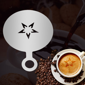 Metal <strong>Etching</strong> <strong>Stencil</strong> Set <strong>Custom</strong> Food Grade 304 Stainless Steel Cappuccino Decorating Metal <strong>Etching</strong> Coffee <strong>Stencils</strong>