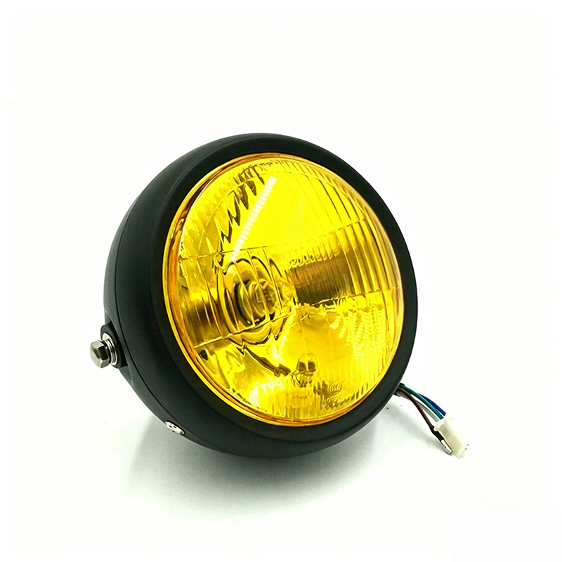 Black /yellow glass
