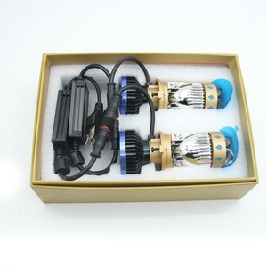 Yeni H4 LED HID zenon lamba ışık ampul kiti araba aksesuarları yüksek düşük huzmeli far güçlendirme yüksek durumu