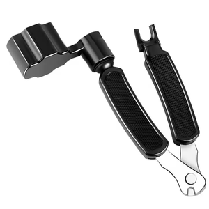 ギターアクセサリーベースギター弦変更ツールプル弦カッター弦リムーバー3 in 1多機能ツール - Product Image 3