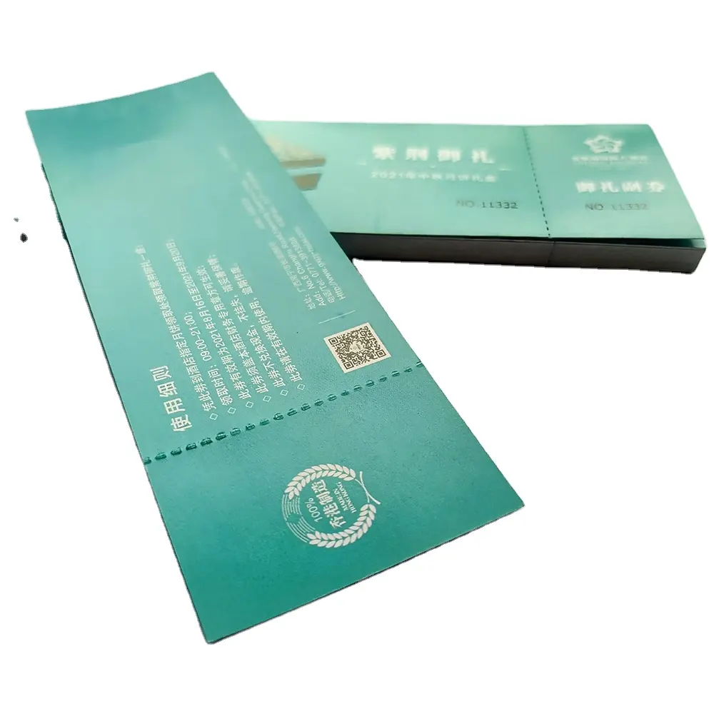 بسعر جذاب نوع جديد يستخدم على نطاق واسع كوبونات خصم عالية الجودة بطاقة مطبوعة