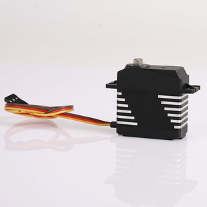 Servolar dijital 45KG Servo RC araba Robot helikopter tekne için 360 derece dişli Arduino Diy kiti için