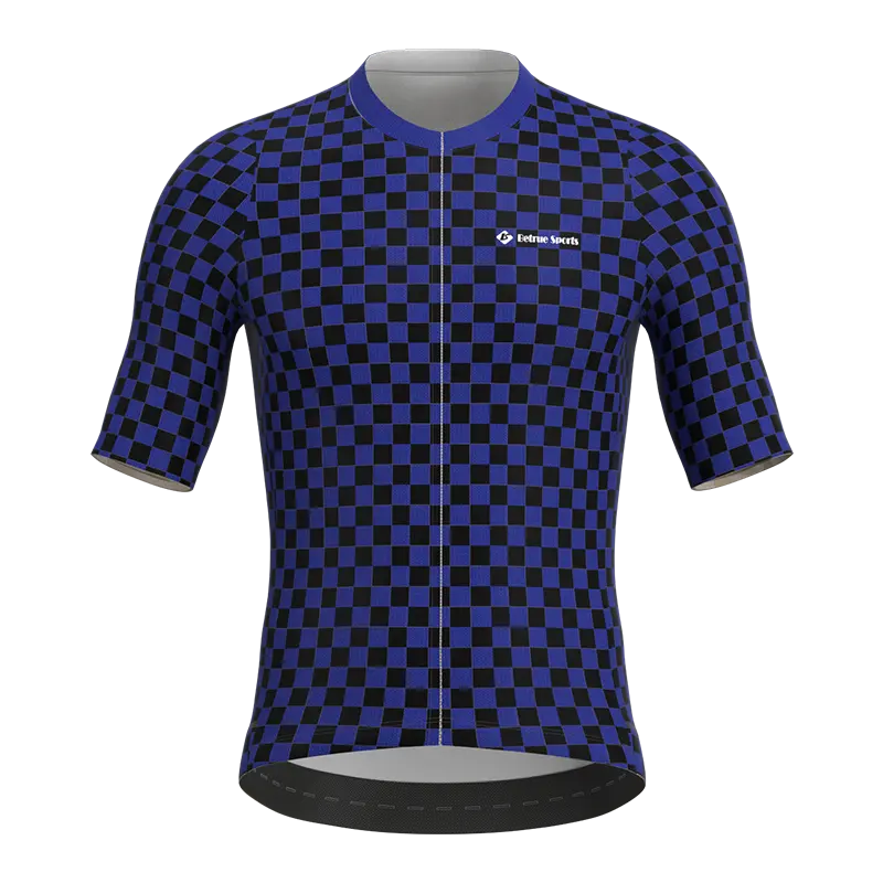 Fabricante proveedor ropa de ciclismo de montaña transpirable de secado rápido liso bicicleta ciclismo Jersey para hombres