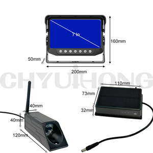 <strong>Wireless</strong> Forklift Camera <strong>System</strong> Anti-Collision Pedestrian Vehicle Detection Backup <strong>Reverse</strong> Rear View Waterproof AHDL <strong>Sensor</strong> IP68 - Product Image 5