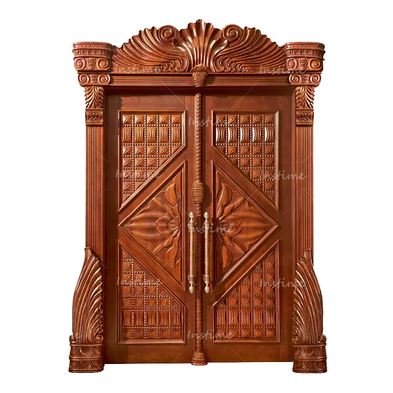 Instime – porte intérieure en bois massif pour véranda, Design de haute qualité, Vogue, sculpté à la main