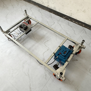 Andamio eléctrico con ruedas con capacidad de carga de 500kg, Base móvil de acero con plataforma móvil motorizada para un montaje rápido - Product Image 1