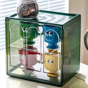 Nhà Máy Ổ Cắm Đa Chức Năng Nhựa Mù Hộp Cup Lưu Trữ Giá Lưu Trữ Đồ Chơi Hộp Lưu Trữ Hiển Thị Đứng Bụi Lưu Trữ Bằng Chứng Thùng - Product Image 6