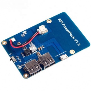Batteria al litio Centralina Scheda di Espansione Con Doppia Uscita USB per Raspberry Pi 3 - Product Image 1