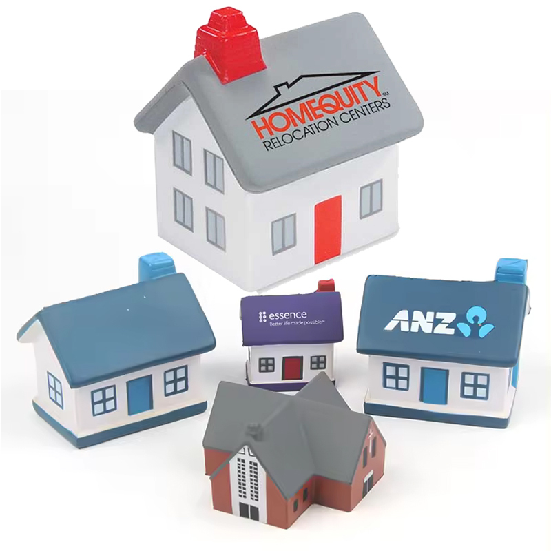 House shape strees ball