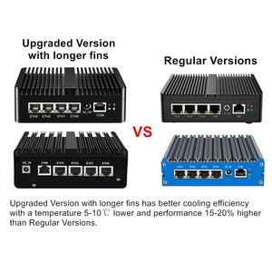 12th Gen N100 N150 Mini PC Firewall Router 4 LAN I226-V 2.5G N6000 N5105 J4125 NVMe Fanless Mini <strong>Computer</strong> Proxmox PfSense Box - Product Image 5
