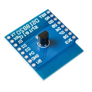 The <strong>DS18B20</strong> <strong>Temperature</strong> <strong>Sensor</strong> Expansion Board <strong>Temperature</strong> Measuring Module Is Compatible with D1 Mini