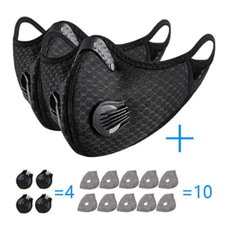 Elemento filtrante 210, 4 válvulas (negro)