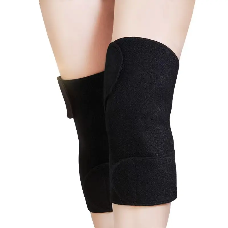 उच्च गुणवत्ता स्वयं हीटिंग घुटने संभालो आस्तीन समायोज्य टूमलाइन चुंबकीय चिकित्सा घुटने पैड