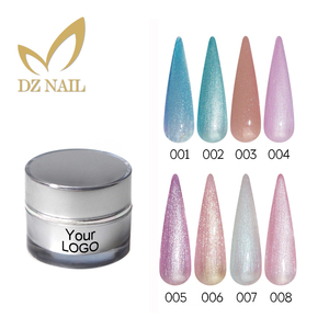 Oem özel etiket 15ml hızlı uzatma akrilik jel seti Glitter renk kapalı ıslatın poli tırnak jeli cila kiti 30ml tırnak uzatma Uv jel - Product Image 6