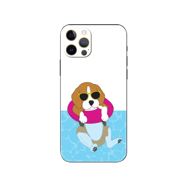 Benutzer definierte Beagle Dog TPU Silikon hülle für iPhone 11/12/13/Pro Max UV-Druck Handy Handy Sublimation Fall
