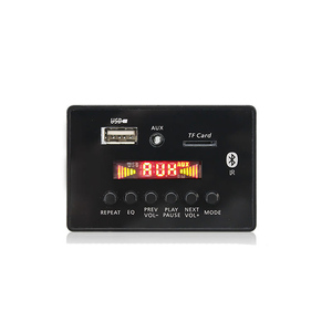 Цветной экран MP3-плеер 5,0 12 В MP3 WMA декодер плата автомобиля аудио USB TF FM радио модуль - Product Image 1