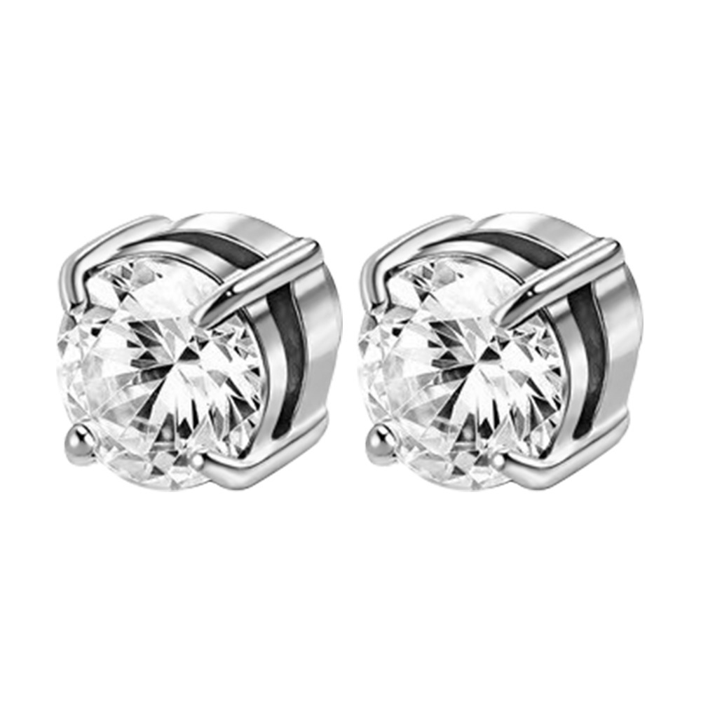 5mm Round Zirconia/Silver