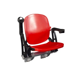 Stunity toptan futbol stadyumu vip skai suni deri koltuk katlanır bleachers için sırt desteği ile - Product Image 2