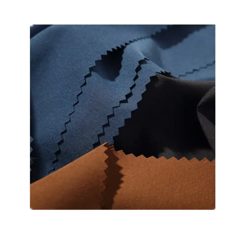 Hoge Kwaliteit 88% Polyester 12% Spandex 4-Way Stretch Plain Polyester Stof Voor Kledingstuk