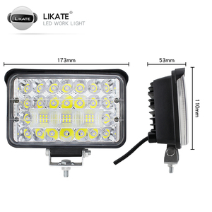 High Power 5inch Square Work Light Good Quality Powerful Bright <strong>Led</strong> Light Bulb for Universal - Product Image 2