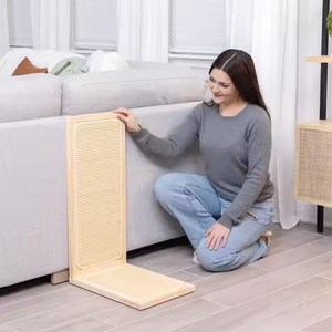 1 kedi Scratcher çerçeve kedi Scratcher katı ahşap rampa ve levrek 3 ile dayanıklı kedi tırmalama yüzeyi dökülme - Product Image 2