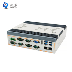 Pc desktop industriale intel i5 3210M HD VGA 6 RS232/485 DB9 COM 2 I210AT LAN Phoenix terminale SIM card fanless incorporato per pc - Product Image 1
